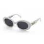 ZADIG & VOLTAIRE Moteriški akiniai nuo saulės SZV460S5303GF - Juodas acetatinis rėmelis, pilki gradientiniai lęšiai, 53 mm