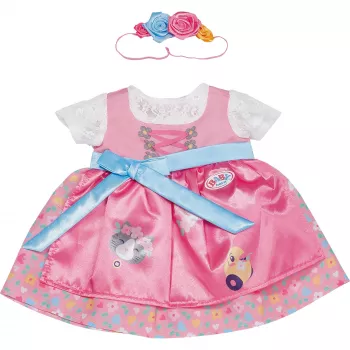 ZAPF CREATION BABY born Dirndl 43cm Doll Outfit