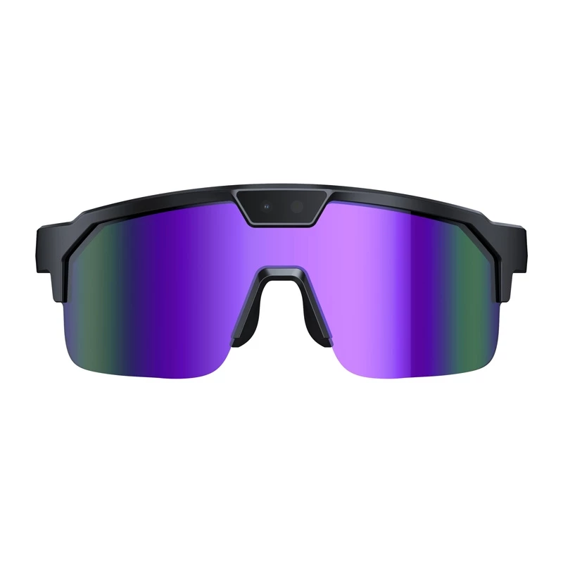 ZEBLAZE Q01 Violetiniai sportiniai akiniai nuo saulės