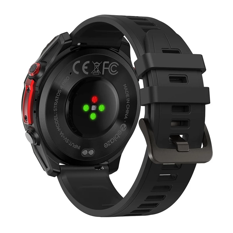 Zeblaze Stratos 4 Pro Smartwatch (Juoda)