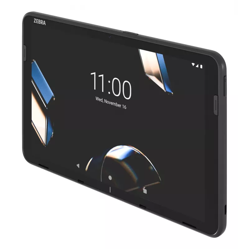 Zebra ET401 10.1 inch WUXGA planšetė, 64 GB, 6 GB RAM, Wi-Fi 6, Android 11, juoda