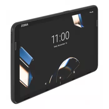 Zebra ET401 10.1 inch WUXGA planšetė, 64 GB, 6 GB RAM, Wi-Fi 6, Android 11, juoda