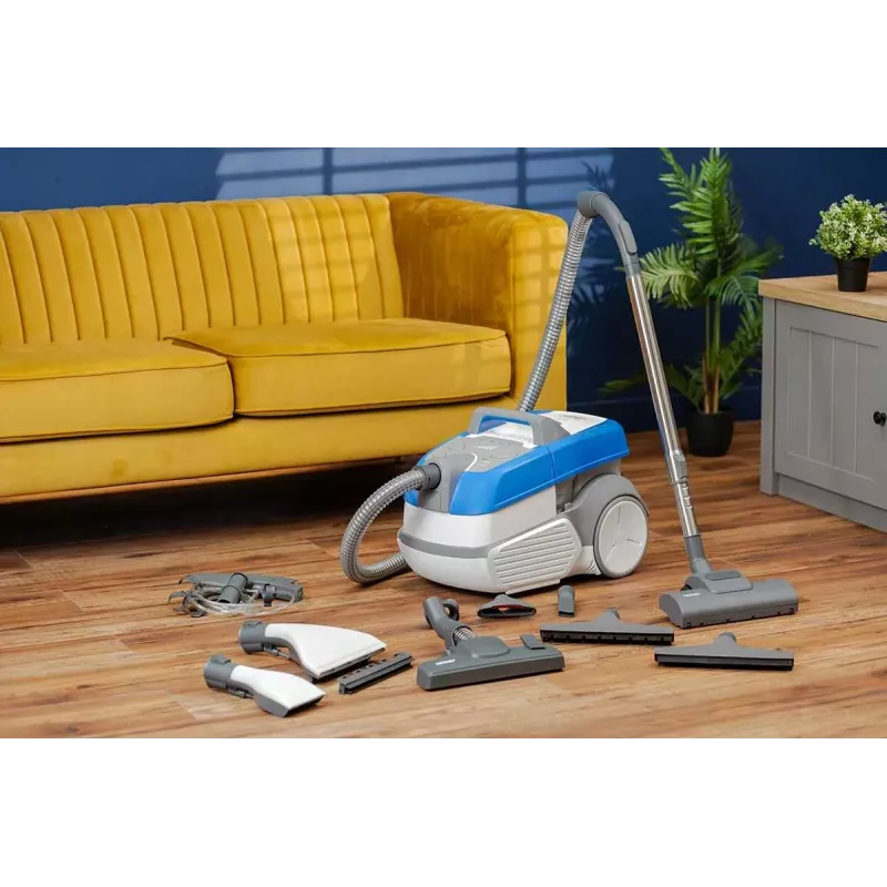 Zelmer Leon ZVC9150D dulkių siurblys su maišeliu, 2100W, HEPA H13 filtras, mėlynas