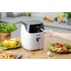 Zelmer ZAF5501W Be Aliejaus Oro Gruzdintuvė, 5L, 1500W, Skaitmeninis Jutiklinis Skydelis, Balta