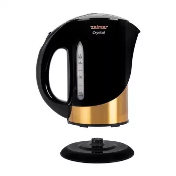 Zelmer ZCK7630 Crystal Gold elektrinis virdulys 1,7 l 2200 W juodas ir auksinis