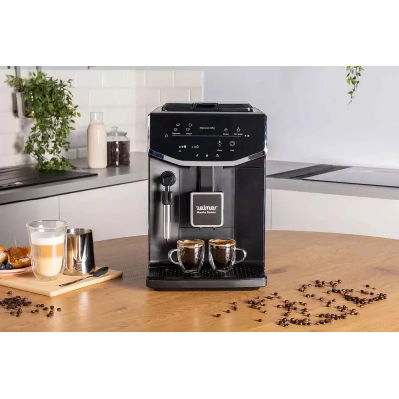 Zelmer ZCM8121 Maestro Barista Espreso kavos aparatas 15 barų 1450W juodas/sidabrinis
