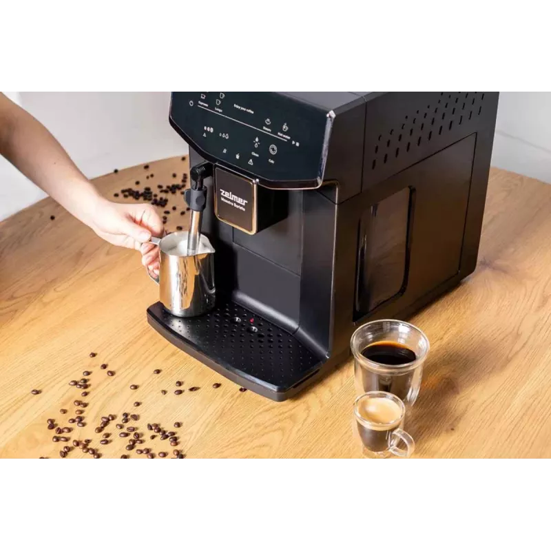 Zelmer ZCM8121 Maestro Barista Espreso kavos aparatas 15 barų 1450W juodas/sidabrinis