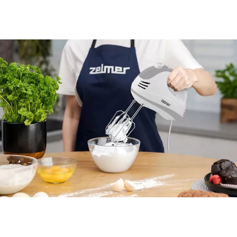 Zelmer ZHM1650 Rankinis plaktuvas – 400 W, 5 greičių, turbo, juodas