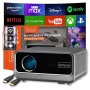 ZENWIRE G60 Nešiojamas Android Google TV projektorius Full HD 4K 39000 liumenų WiFi Smart