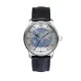 Zeppelin Friedrichshafen 85963 Automatinis laikrodis, 42mm, juodas ciferblatas, odinis dirželis