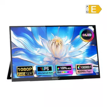ZEUSLAP OL133ED 13.3 inch OLED Full HD 60Hz Monitorius