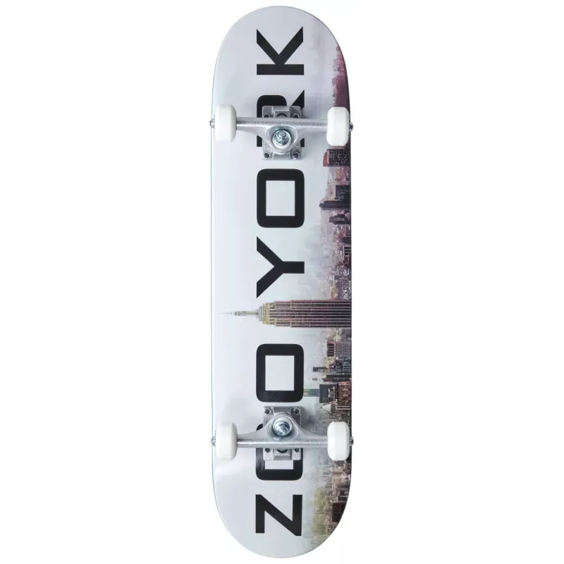 Zoo York Logo Block Fog 7.75 Skateboard Deck