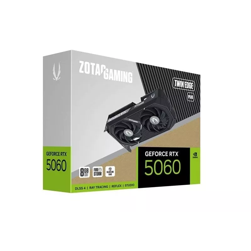ZOTAC GAMING GeForce RTX 5060 Twin Edge PLUS 8GB GDDR7 vaizdo plokštė