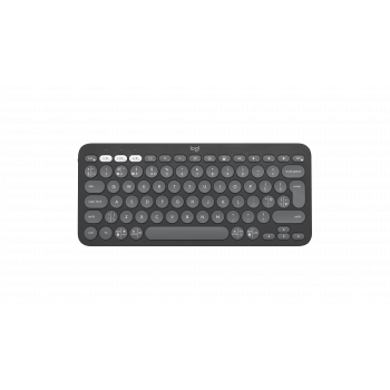 Logitech Pebble Keys 2 K380s Bluetooth klaviatūra, UK QWERTY, grafito spalvos (920-011843)