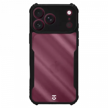 Tactical Quantum Stealth dėklas iPhone 17 Pro Max / 18 Pro Max, skaidrus / juodas