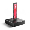 AXAGON ADSA-M2C11 USB-C 10Gbps stotelė vienam M.2 NVMe arba SATA SSD