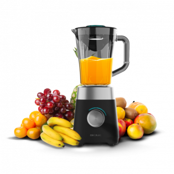Cecotec Power Black Titanium 1300MAX B 03915 trintuvas, 1,5 l, juodas