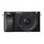 Sony Alpha 6100A ILCE6100AKB.CEC sisteminis fotoaparatas su E PZ 16–50mm OSS II objektyvu, juodas