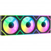 OCYPUS Gamma F36 ARGB integruotas korpuso ventiliatorių blokas, 360 mm, juodas