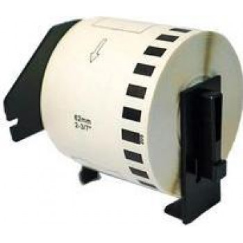 RILLPRINT ištisinės etiketės, PP, 62 mm x 30,48 m, baltos, terminio perkėlimo, 1 ritinys (85330)