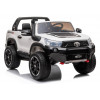 LEAN CARS Elektrinis važiuojamasis automobilis Toyota Hilux Baltas 12V su tėvų nuotolinio valdymo pulteliu