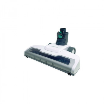 LEIFHEIT RotaroPowerVac 2in1 16V belaidis lazdelinis dulkių siurblys su rankiniu bloku, LED lemputės, baltas/pilkas