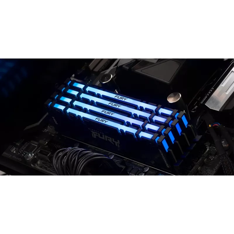 RAM Kingston FURY Renegade RGB DDR4 16GB (2x8GB) 4000MT/s CL19 288-pin DIMM 1.35V