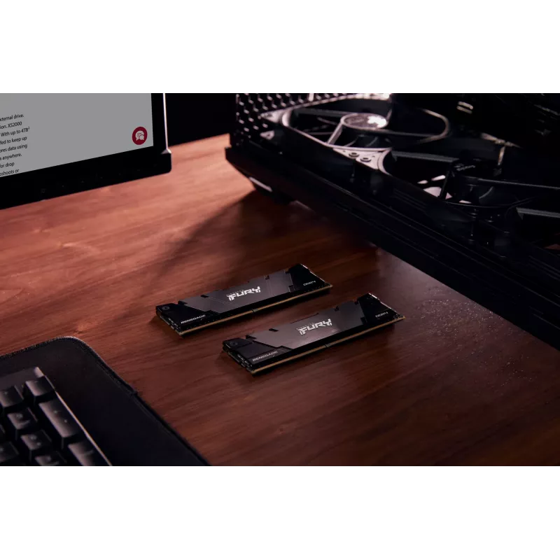Kingston Technology FURY 8GB 3200MT/s DDR4 CL16 DIMM Renegade Juoda