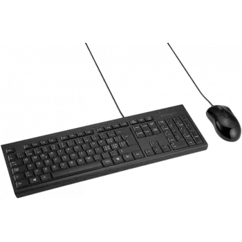 TITANUM TK106 klaviatūra, pelė pridedama, USB, juoda