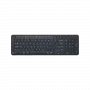 Contour Design Stream Wireless klaviatūra, universali, RF Wireless + USB, AZERTY, belgų, juoda