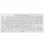 CHERRY STREAM TKL klaviatūra universali USB AZERTY prancūziška balta