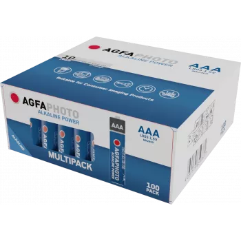 AgfaPhoto Power LR03 Micro (AAA) baterija šarminė-mangano 1,5 V 100 vnt. (110-859361)