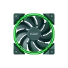 120 mm korpuso ventiliatorius PCCOOLER CORONA-GREEN, 1000–1800 RPM, 120 mm