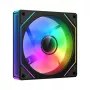 120 mm korpuso ventiliatorius DeepCool CG580 — didelis oro srautas, mažas triukšmas, juodas