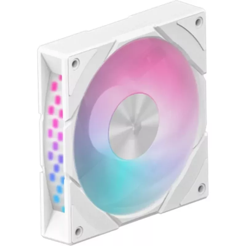 120mm korpuso ventiliatorius DeepCool CG580 White — didelis oro srautas, mažas triukšmas