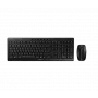 CHERRY Stream Desktop klaviatūra su pele, RF belaidė, belgiška, juoda