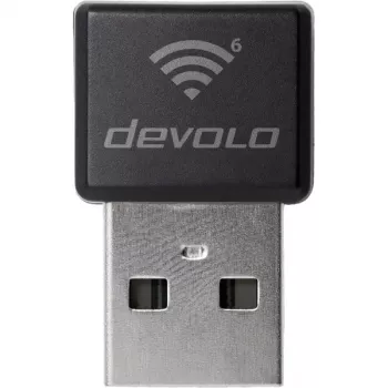 Belaidis USB adapteris Devolo WiFi 6 Stick nano 7270 (juodas)