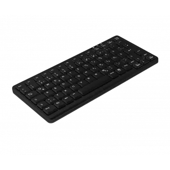 Contour Design Active Key AK-4100 klaviatūra, skirta biurui, USB, QWERTY, itališka, juoda