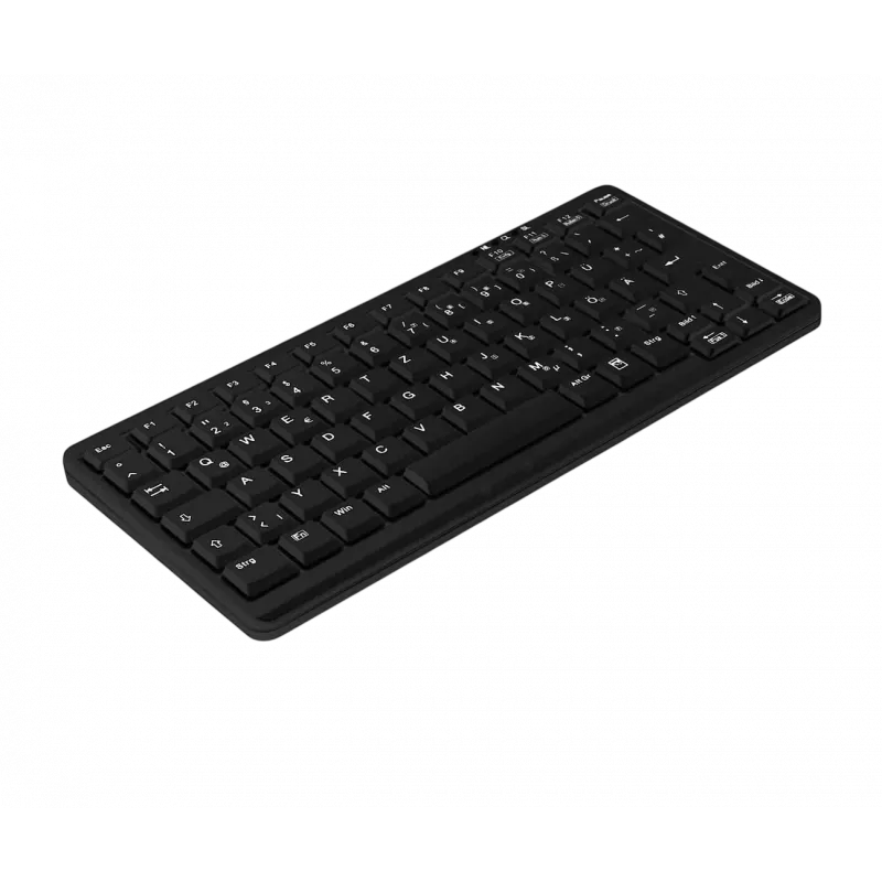 Contour Design Active Key AK-4100 klaviatūra, skirta biurui, USB, QWERTY, itališka, juoda