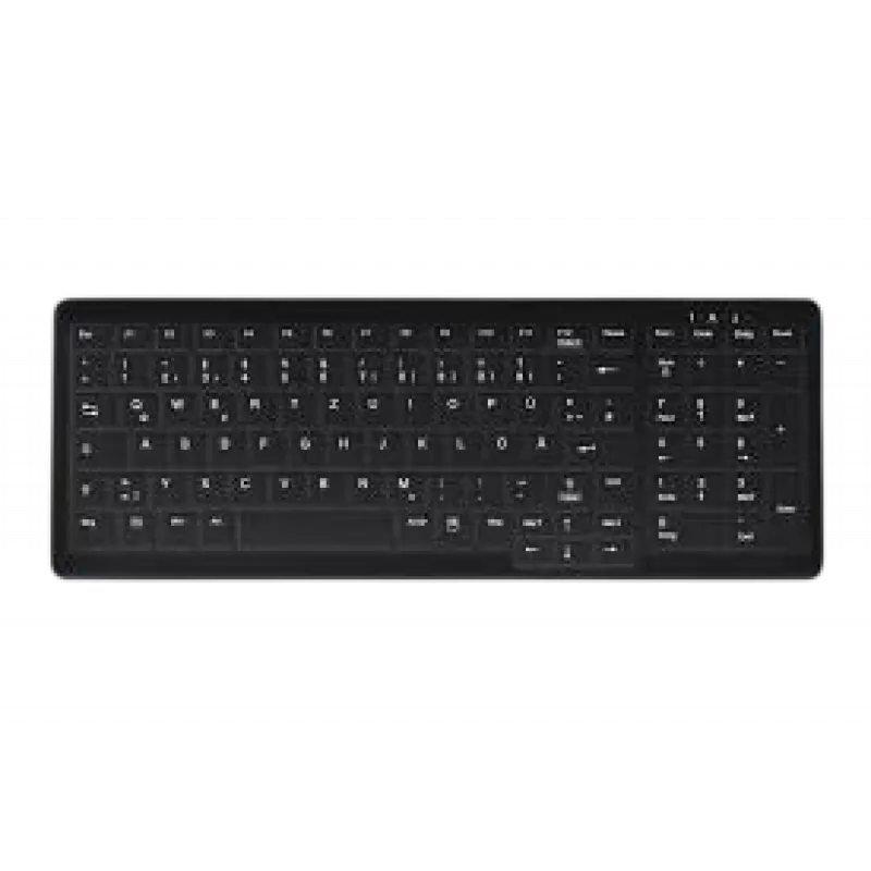 Contour Design Active Key AK-CB7000F klaviatūra Office USB QWERTZ German Juoda
