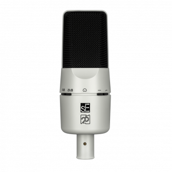 sE Electronics X1 A 25th Anniversary kondensatorinis mikrofonas, baltas / juodas