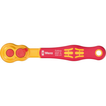 Wera 8007 A VDE Zyklop izoliuotas reketas, 1/4 colio, 144 mm, 05004866001