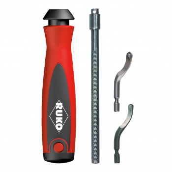 RUKO 107003 Unigrat B HSS užvartų šalinimo rinkinys, 4 dalys