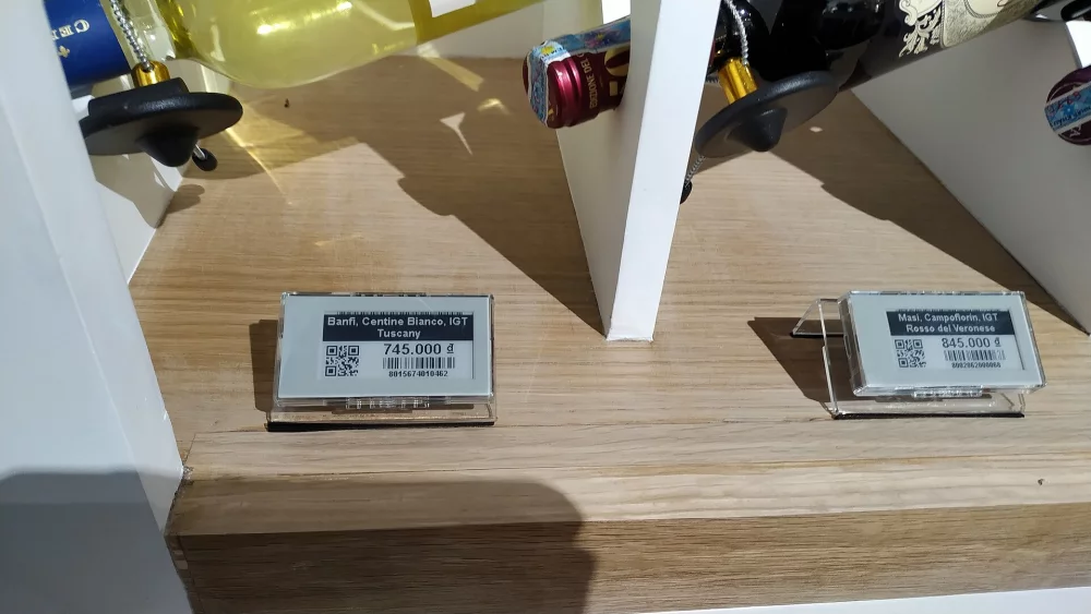 Electronic shelf price labels